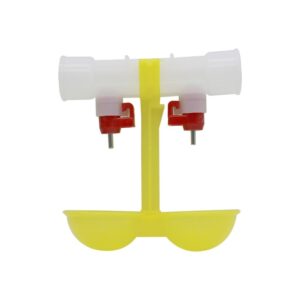 40 Chicken drinking cup Quail water bowls Double Hanging Cup Pheasant drink Chicken Tools Chicken glasses Cages Free shipping