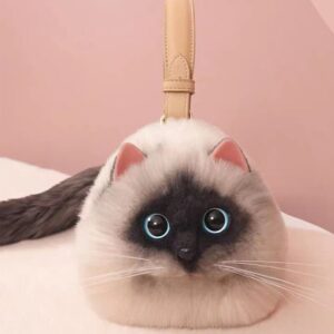 Cat bag, Messenger Bag, versatile small and cute, fashionable bag Women’s Cross bag autumn and winter high-level design