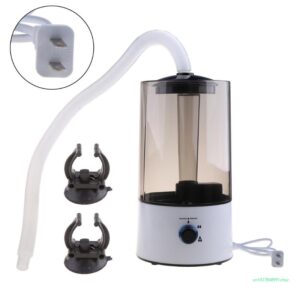 Reptile Humidifier Fogger with Tube 4L Cool Mist Fogger for Tortoise Chameleon Snake Lizard Habitat Amphibians Terrarium